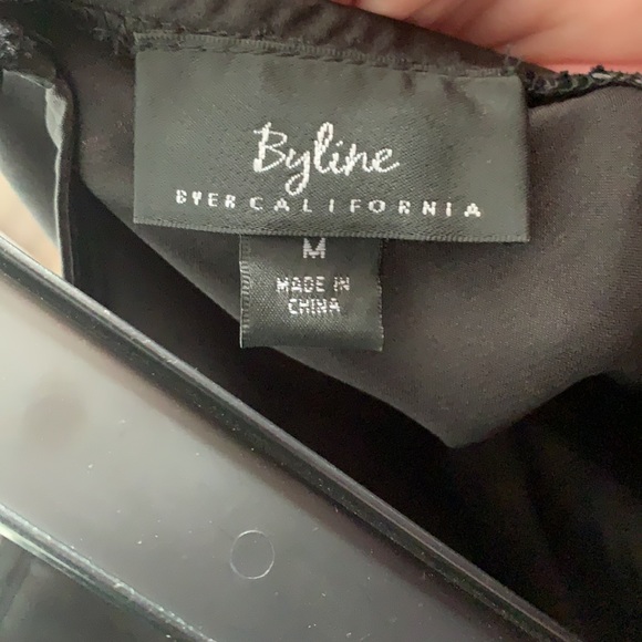 black satin halter top is great night on town preowned, excellent condition - Picture 3 of 3